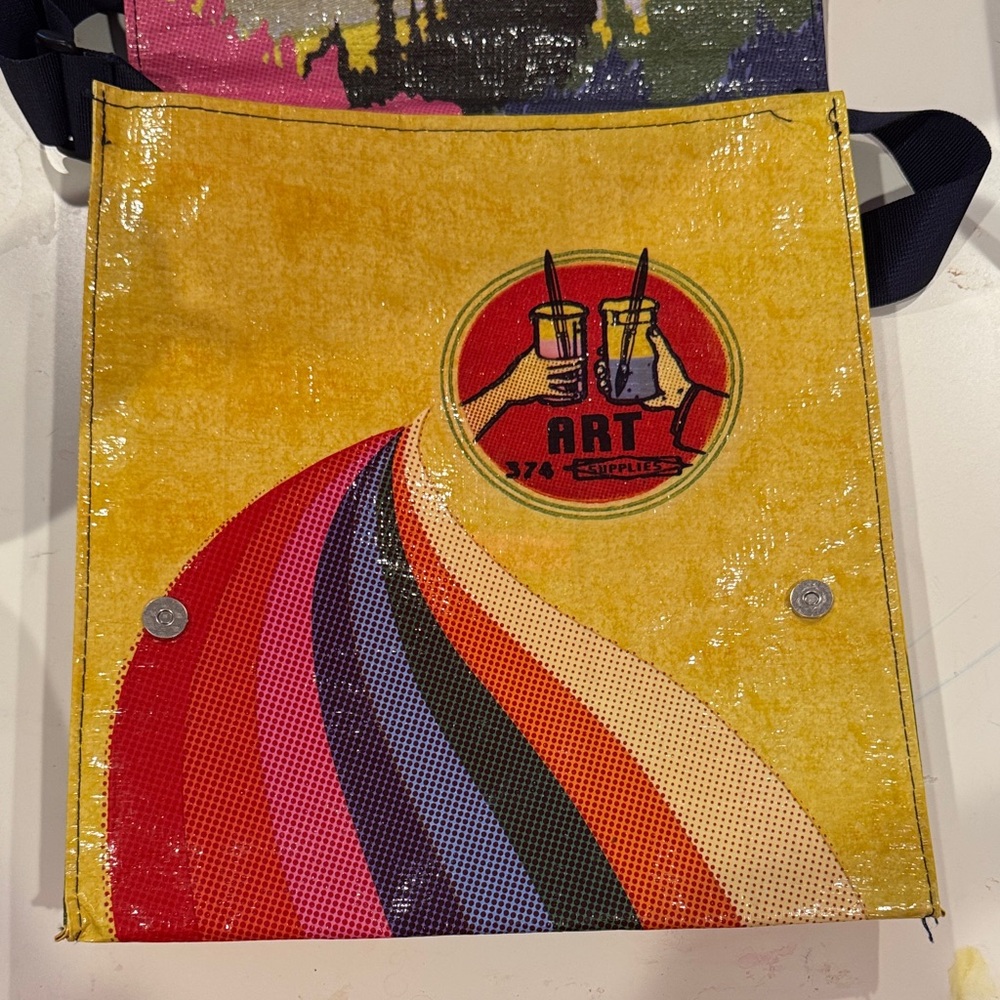 Blue Q Retro Soul Food Shoulder Bag - Picture 4 of 4